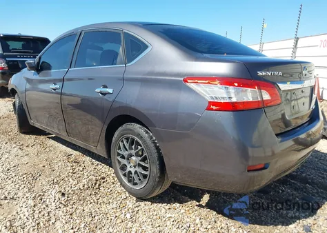 2013 Nissan Sentra Sv из США, поврежденный, VIN 3N1AB7AP6DL704184